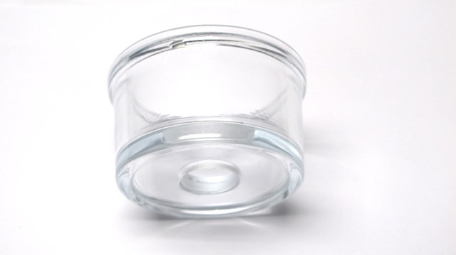 Glass filter bowl deep type